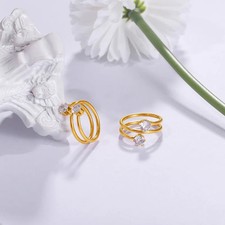 Anello donna acciaio - , titanio