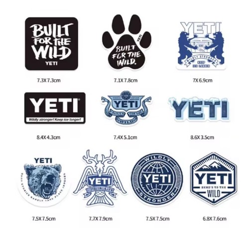 Yeti outdoor sport logo - yeti,