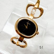 Orologio GUCCI 1600 QZ Donna Bracciale Cassa Acciaio Inox 51 Analogico Quarzo