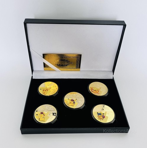 Pokemon pikachu placcato - x5,