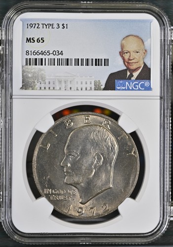 1972 eisenhower dollaro 1 - p,