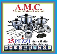 AMC PRESTIGE BATTERIA PENTOLE
