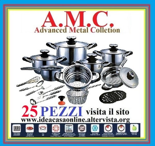 Amc prestige batteria pentole - amc,