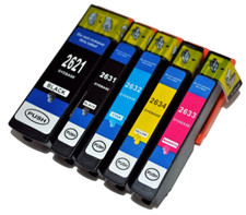 CF. 5 CARTUCCEEPSON  XL PER STAMPANTI: XP510 XP520 XP600 XP605 XP610 XP615 XP620