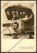 MASTROIANNI ALBERTO 10 Illustratore L'AQUILONE - AVIAZIONE AERONAUTICA 1935