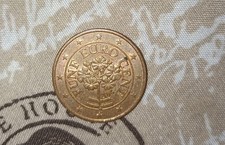 Moneta centesimi funf euro - centesimi,