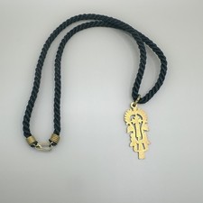 Collana Vintage Croce Etiope