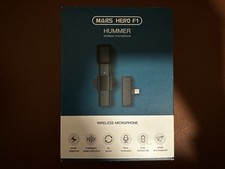 Microfono Mars Hero F1 Wireless Bluetooth Senza Fili iPhone IOS Lightning