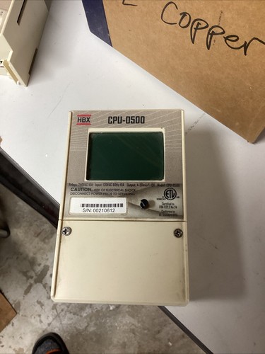 Hbx controls cpu 0500 - (usato)hbx, cpu-0500