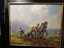 quadretto ad olio su tavoletta