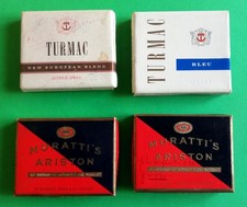 QUATTRO pacchetti sigarette vintage - vuoti - Muratti -Turmac