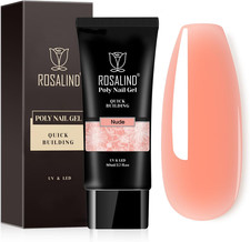 Ricostruzione Unghie Gel, Nudo Acrygel Poly Nail Gel 80Ml, Nude Nail Ispessiment