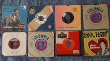 LOTTO 8 DISCHI 45 GIRI STRANIERI '50 - '60 RARI (v. elenco)