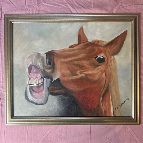 Quadro cavallo cavalcando - cavallo, "cavalcando"
