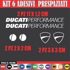 Kit adesivi prespaziati ducati - adesivi,