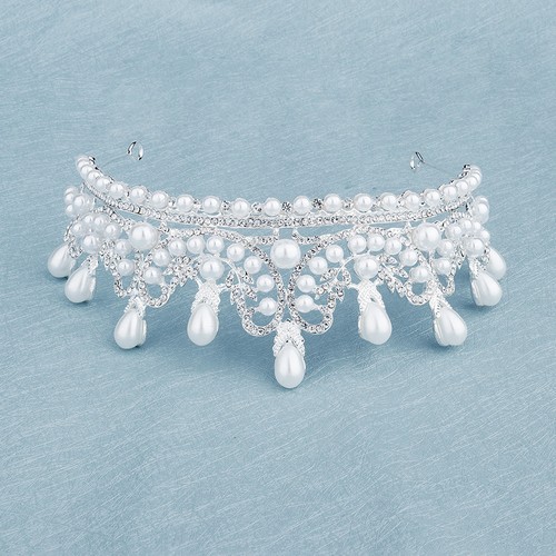 Diadema perle sposa - da,