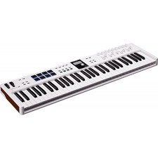 Arturia Keylab Essential 3 61 tasti controller tastiera midi, bianco