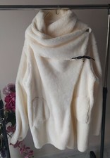 Cappotto/Giacca DONNA DONNA Bianco Panna Taglia UNICA USATO Come Nuovo