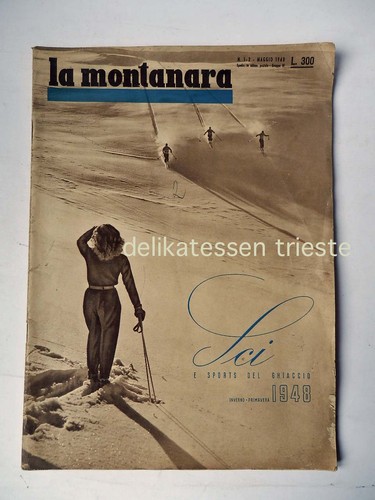 Montanara 1948 rivista sci - la,