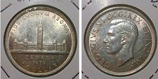 Canada 1 dollaro, 1939 Visita