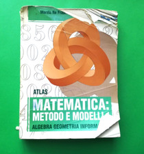 MATEMATICA:METODO E MODELLI ALGEBRA GEOMETRIA INFORMATICA LIBRO DI SCUOLA- (101)