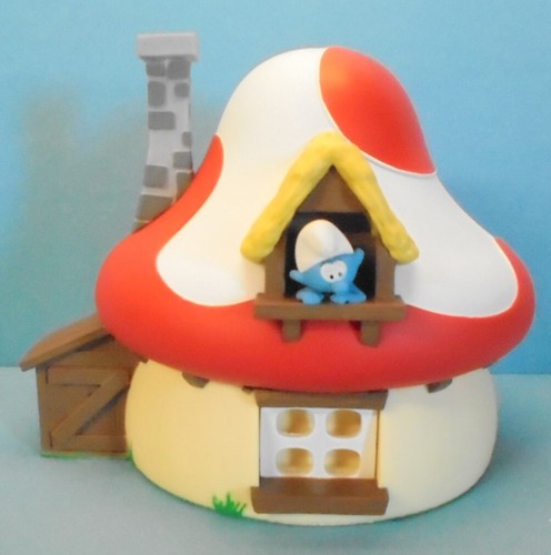 Puffo casa come salvadanaio - puffo,