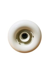 Bocchetta jet idromassaggio bianca per vasca minipiscina con attacco portagomma