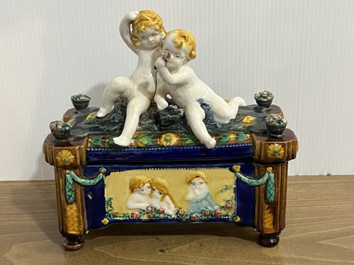 Antique italian majolica - antique,