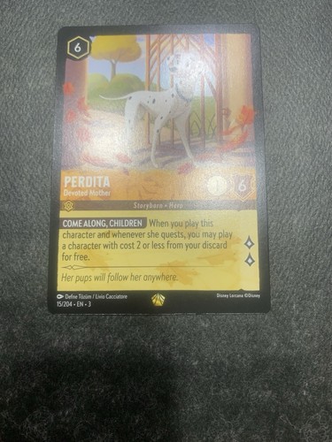 Disney lorcana tcg - lorcana, perdita