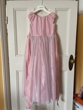 Abito lungo rosa bambina Monnalisa