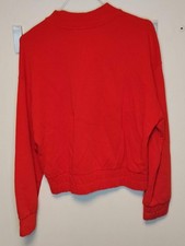 Felpa Donna Benetton Rossa con
