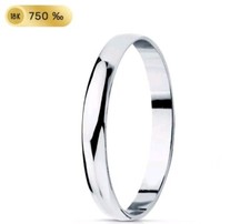 Anello In Oro Bianco 18K 750