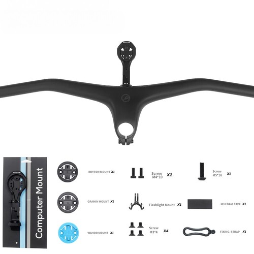 Stelo manubrio integrato bici