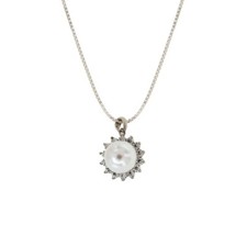 18K White Gold 750/1000 Pearl