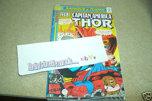 Capitan america thor 13 - america,