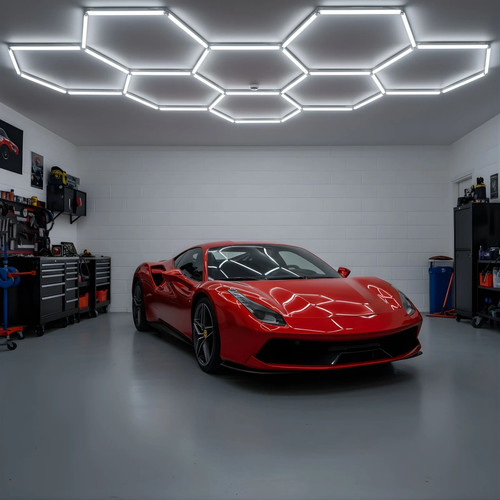 Luci led soffitto esagonali - da,
