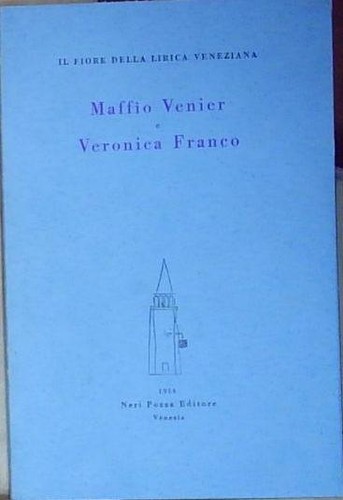 Maffio venier veronica - maffio, e