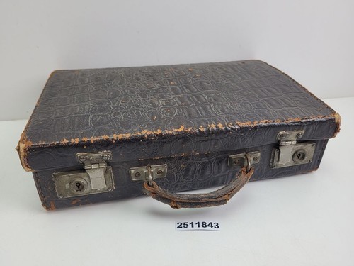 Valigia pelle metallo - , 1930