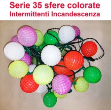 Luci di Natale Serie 35 Sfere