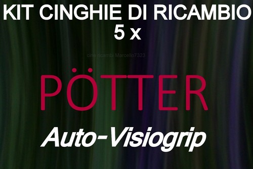 Kit cinghie ricambio 5 - ricambio, x