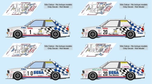 Decals bmw e30 cet - m3,