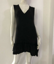 PAOLO CASALINI Vestito abito nero Tg M