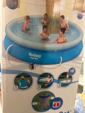 Bestway Fast Set Piscina Fuori Terra Gonfiabile Rotonda - 305 x 76cm (57270)
