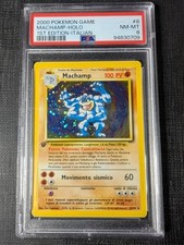 PSA 8 Machamp Holo 1st First