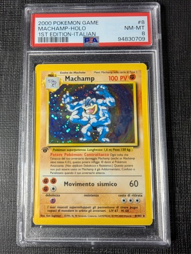 Psa machamp holo 1st prima - 8,