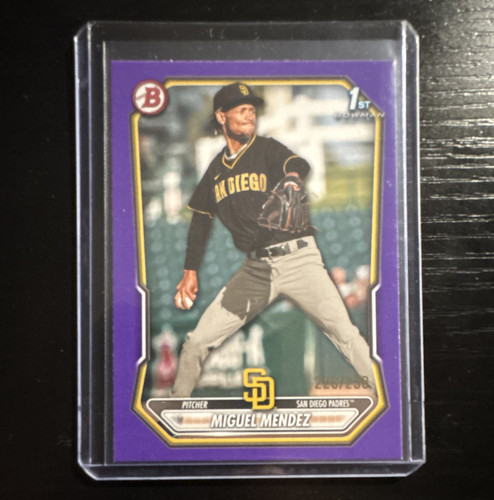 Topps 2025 bowman 1st - bowman, miguel