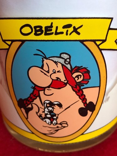 Obelix bicchiere nutella 1995