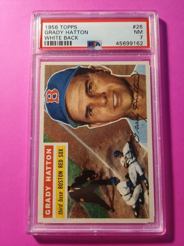 1956 topps grady hatton 26 - 1956,