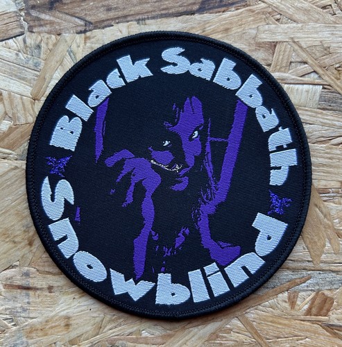 Black sabbath patch aufnäher - black,