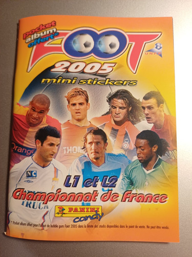 Pocket album panini foot - pocket,
